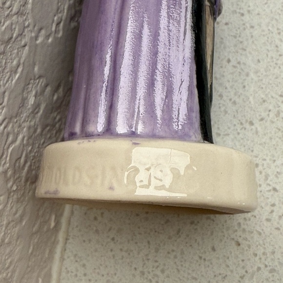 Vintage Chess Piece Alberta Molds Ceramic 1973 Hand Painted Pawn - Picture 9 of 11